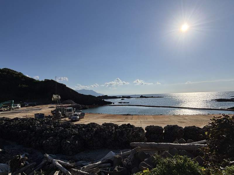 15:31,騎到日本海邊。